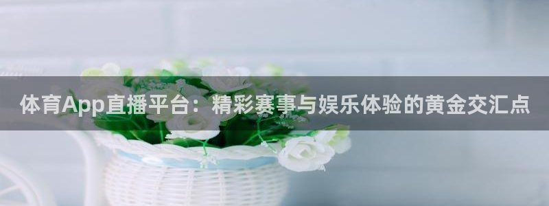 体育App直播平台：精彩赛事与娱乐体验的黄金交汇点